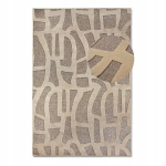 Villeroy & Boch 1879 Therese trumpų &scaron;erelių kilimas, natūraliai pilkai smėlinis, 200x290 cm