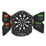 Elektroninis dartų taikinys Dartboard su balso prane&scaron;imais Anglų kalba LED indikatoriai 12 dartų 27 žaidimai 216 variantai Dartų automatas su durelėmis Dartų taikinys rinkinys iki 8 žaidėjų