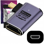 Adapter Hdmi į Micro Hdmi 8k 60hz 48gbps Phoneo