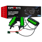 Gares baterija, skirta Electrolux AEG ErgoRapido ZB106ER EER73BP 14,4 V 2,5 Ah