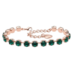 Apyrankė moterims DiamondSky &bdquo;Classic III (Emerald)&ldquo; su Swarovski kristalais