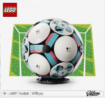 43019 LEGO&reg; Editions Futbolo kamuolys