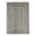3D modernus kilimas Leo&Alex kilimai Lily 80 x 150 cm pilkos spalvos