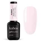 Kabos Gelstudio Base Rubber Cotton Kiss, 10ml &ndash; kaučiukinė bazė silpniems nagams, &scaron;velni rožinė spalva