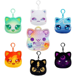 Pliu&scaron;inis raktų pakabukas APHMAU Catface pliu&scaron;inis pakabukas &bdquo;Elemental&ldquo;, 10 cm kolekcinis paslaptingas dizainas