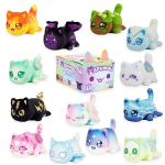 Paslaptingas mink&scaron;tas žaislas APHMAU MeeMeow Elemental 15 cm, ypatingai mink&scaron;tas siurprizas