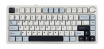Mechaninė klaviatūra AULA F75 RGB su baltu Ice Vein jungikliu