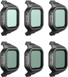 Filtras Filtr Freewell Zestaw filtr&oacute;w Mini 5 Pro Filters All Day (6 szt.) ND16 | ND32 | ND64 | ND256 | ND512 | ND1000