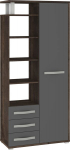 Spinta Meblocross Angel ANG-01, MDF lentynos, ruda