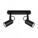 Dviguba sieninė-lubinė &scaron;viestuvo juosta Lofta juoda 2xgu10