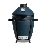 Keraminė kepsninė Kamado Bono Minimo Evo, 16", matinė mėlyna