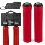Odi Soft Longneck Grip Guminės Vairo Rankenos Rankenos Raudonos Spalvos