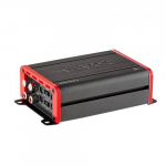 Automobilinis garso stiprintuvas, 4 kanalų, 14x8.5x4.1 cm, titano pilka, aliuminio lydinys