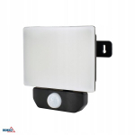 20W LED prožektorius su judesio davikliu LFX, juodas, 4000K, IP65