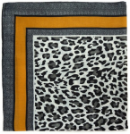 Lengva moteri&scaron;ka "leopard Summer" skara, 105x105 cm