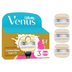 Gillette Venus ComfortGlow Argan Oil 3 Keičiamos Skustuvo Galvutės