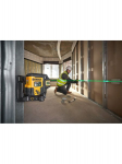 Dewalt 5-punktų kryžminis lazeris su žaliu spinduliu ir Usb-c
