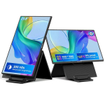 &bdquo;Blackview Table 10&ldquo; Ne&scaron;iojamas monitorius &ndash; 23,8 colio &bdquo;Full HD&ldquo; &ndash; USB-C ir HDMI &ndash; &bdquo;Plug & Play&ldquo; &ndash; su apsauginiu dėklu