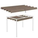 Paviljono stogo keitimas 2,85x2 m, vandeniui atsparus, UV apsauga