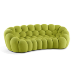 Moderni, didelė, trijų vietų sofa mažoms erdvėms