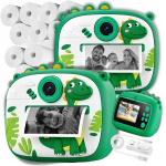 Vaiki&scaron;kas momentinis fotoaparatas Mini terminis spausdintuvas ir 12 ritinių