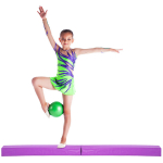 Gimnastikos balansinė sija, violetinė
