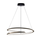 Pakabinamas &scaron;viestuvas Candellux Callas LED 32W 60cm juodas
