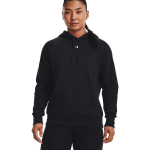 Moteri&scaron;kas džemperis Under Armour Rival Fleece Hoodie, juodas 1379500 001