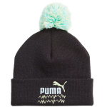 Puma Mixmatch Pom Pom kepurė vaikams, juoda 024798 01, Kids