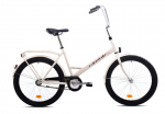 Miesto dviratis Capriolo Every Day, 24", smėlio spalvos