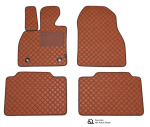 Kilimėliai QuiltyMats Jaguar XE 2015-2024 (SPORT) (4 vnt.), Ruda-Ruda /55-14