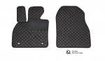 Kilimėliai QuiltyMats Chevrolet Corvette 2014-2019 (2 vnt.), Juoda-Juoda /11-12