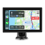 7 colio automobilio multimedijos sistema - Junsun android auto ir carplay |Komplektą sudaro montavimo įrankiai | usb+aux+ kamera | laikiklis