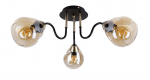 Candellux lubinis &scaron;viestuvas Unica 33-00880, juodas/auksinis