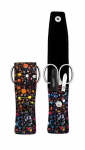 Travel manicure set 3-piece black colorful PL 872