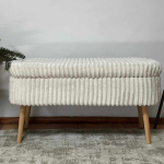 Pufas Oslo Linen, Toskanos kreminės spalvos