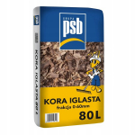 Spygliuočių pu&scaron;ies žievės mulčias 80 l, frakcija 0&ndash;60 mm