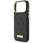 Guess 4G Logo Plate MagSafe dėklas iPhone 17 Pro Max
