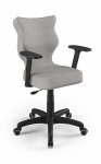 Ergonominė biuro kėdė Entelo Uni, pilka, Pilka