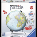 Dėlionė Ravensburger 3D Globus 540 dalių