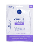 Standinamoji lak&scaron;tinė veido kaukė Nivea Hyaluron Cellular Filler + Firms, 1 vnt.