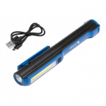 Darbo lempa-žibintuvėlis COB-LED 3W, įkraunama Hoegert HT1E406