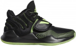Kedai berniukams Adidas Deep Threat J Black Green, juodi