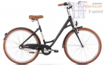 Dviratis Romet Pop Art Eco 28" Alu 2022 black-18" / M