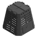 Komposto dėžė 480 L, juoda