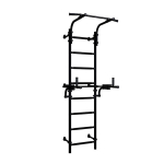 Gimnastikos kopėčios Wallbarz Gym 3 IF-01W, 84 x 86 x 227 cm, juodos, N/A
