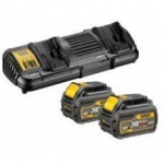 Greito įkroviklio komplektas su baterijomis XR Flexvolt