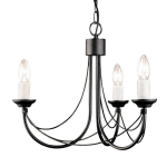 Pakabinamas &scaron;viestuvas Elstead Lighting Carisbrooke CB3-BLACK