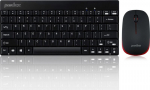 Belaidė klaviatūros ir pelės komplektas Perixx Periduo-712 Mini