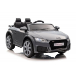 Vienvietis vaiki&scaron;kas elektromobilis Audi TTRS, pilkas